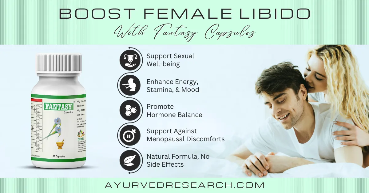 Women’s Natural Libido Booster – 60 Capsules, Tongkat Ali & Black Ginseng