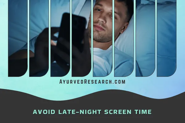 Avoid Late-Night Screen Time