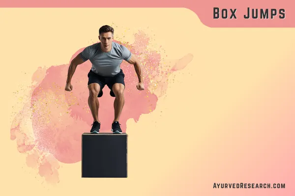 Box Jumps, Men Testosterone Enhancement Exercises