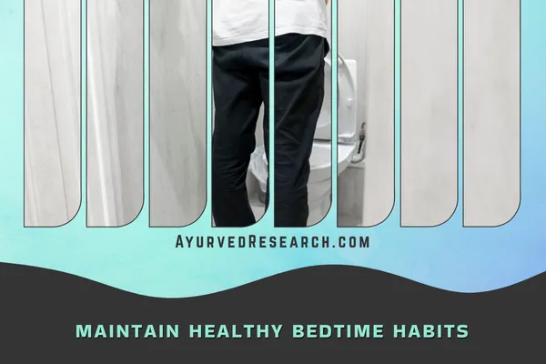 Maintain Healthy Bedtime Habits to Stop Nocturnal Emissions