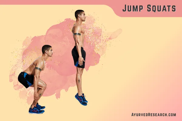 Jump Squats, Best HIIT Exercises for Testosterone
