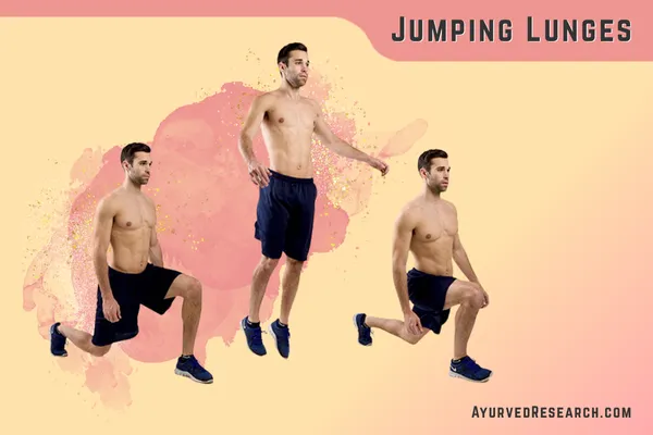 Jumping Lunges, Exercises That Boost T-Levels