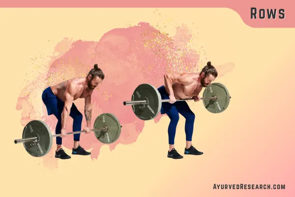 Rows Exercise for Men, Muscle Building