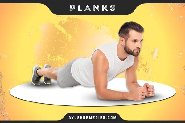 plank pose