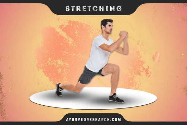 stretching